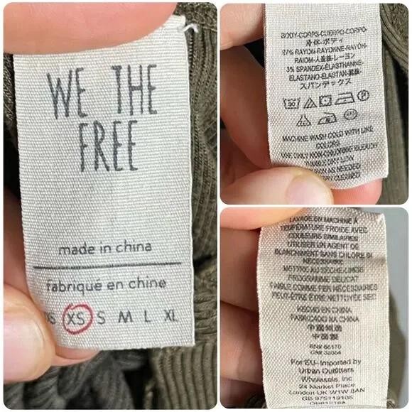 Free People Olive Green Tank Top - Picture 7 of 10